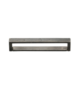 Rustic Pewter Box Cabinet Pull Handle