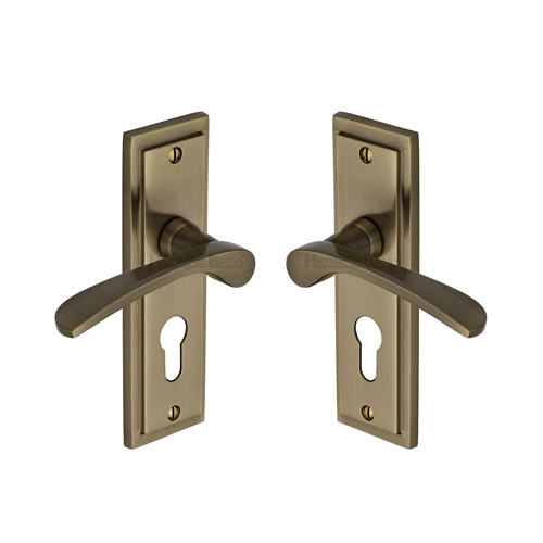 Boston Door Handle on Plate