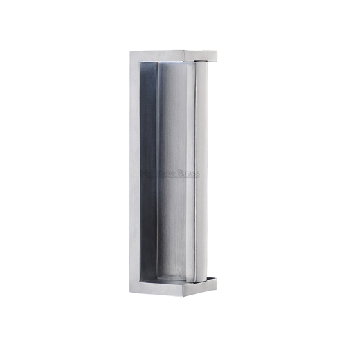 Heritage Brass Sliding Flush Pull