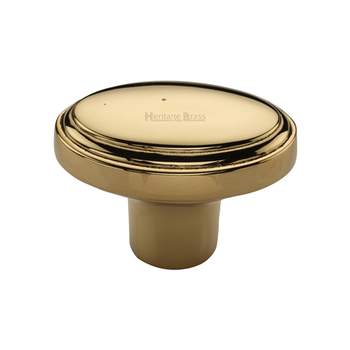 Stepped Oval Cabinet Knob