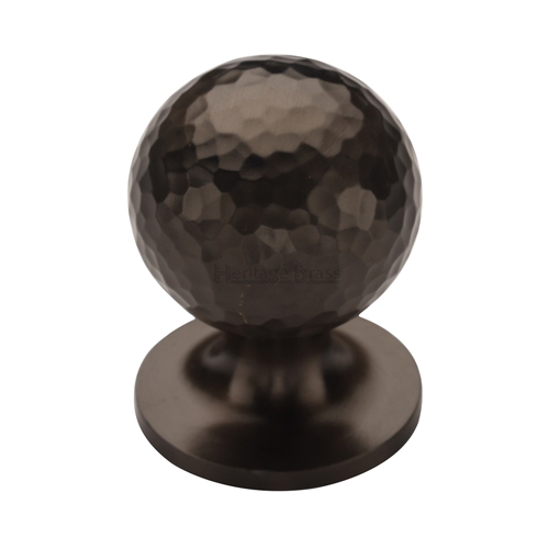 Ball Cabinet Knob Hammered Design