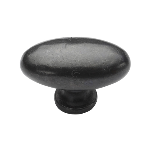 Rustic Bronze Oval Cabinet Knob