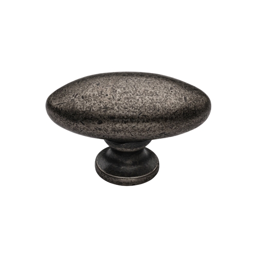 Rustic Bronze Oval Cabinet Knob