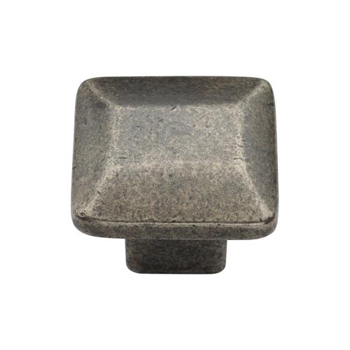 Rustic Bronze Cabinet Knob Trapezoid Design