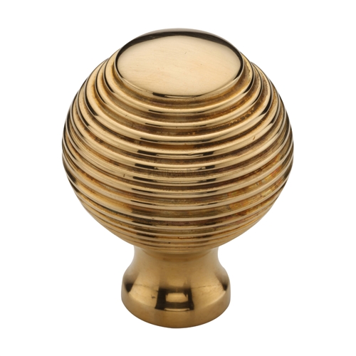 Reeded Cabinet Knob