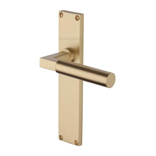 Bauhaus Door Handle on 200mm Plate