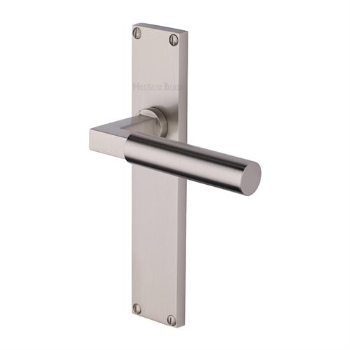 Bauhaus Door Handle on 200mm Plate