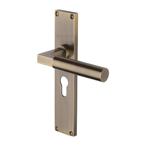 Bauhaus Door Handle on 200mm Plate