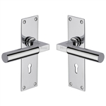 Bauhaus Door Handle on Plate