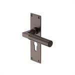 Bauhaus Door Handle on Plate