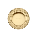 Round Reeded Flush Pull 