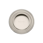 Round Reeded Flush Pull 