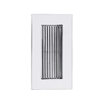 Reeded Rectangular Flush Pull 
