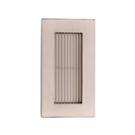 Reeded Rectangular Flush Pull 