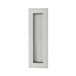 Reeded Rectangular Flush Pull 