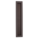Reeded Rectangular Flush Pull 
