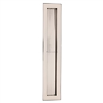 Reeded Rectangular Flush Pull 