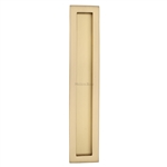 Reeded Rectangular Flush Pull 