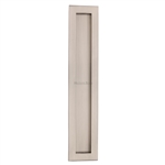 Reeded Rectangular Flush Pull 