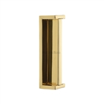 Heritage Brass Sliding Flush Pull