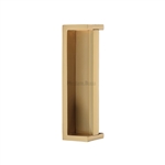 Heritage Brass Sliding Flush Pull