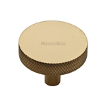 Knurled Disc Cabinet Knob