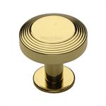 Ridge Cabinet Knob with Rose