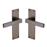 Metro Door Handle on Plate
