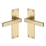 Metro Door Handle on Plate