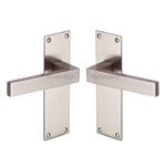 Metro Door Handle on Plate