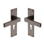 Metro Door Handle on Plate