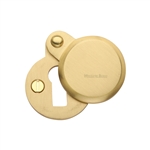 Heritage Brass Covered Keyhole Round 