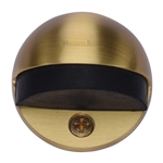 Round Shielded Floor Mounted Door Stop 