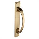 Door Pull Handle on Back Plate