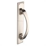 Door Pull Handle on Back Plate