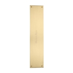 Flat Fingerplate