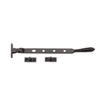 Heritage Brass Casement Window Stay Reeded Design