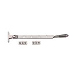 Heritage Brass Casement Window Stay Reeded Design