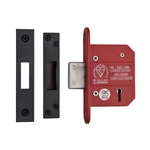 CE York British Standard 5 Lever Deadlock 2 1/2" 