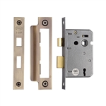 York 3 Lever Sash Lock 2 1/2"