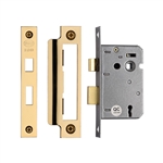 York 3 Lever Sash Lock 2 1/2"