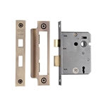 York 3 Lever Sash Lock 3"