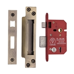 CE York British Standard 5 Lever Sashlock 2 1/2"