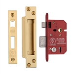 CE York British Standard 5 Lever Sashlock 2 1/2"