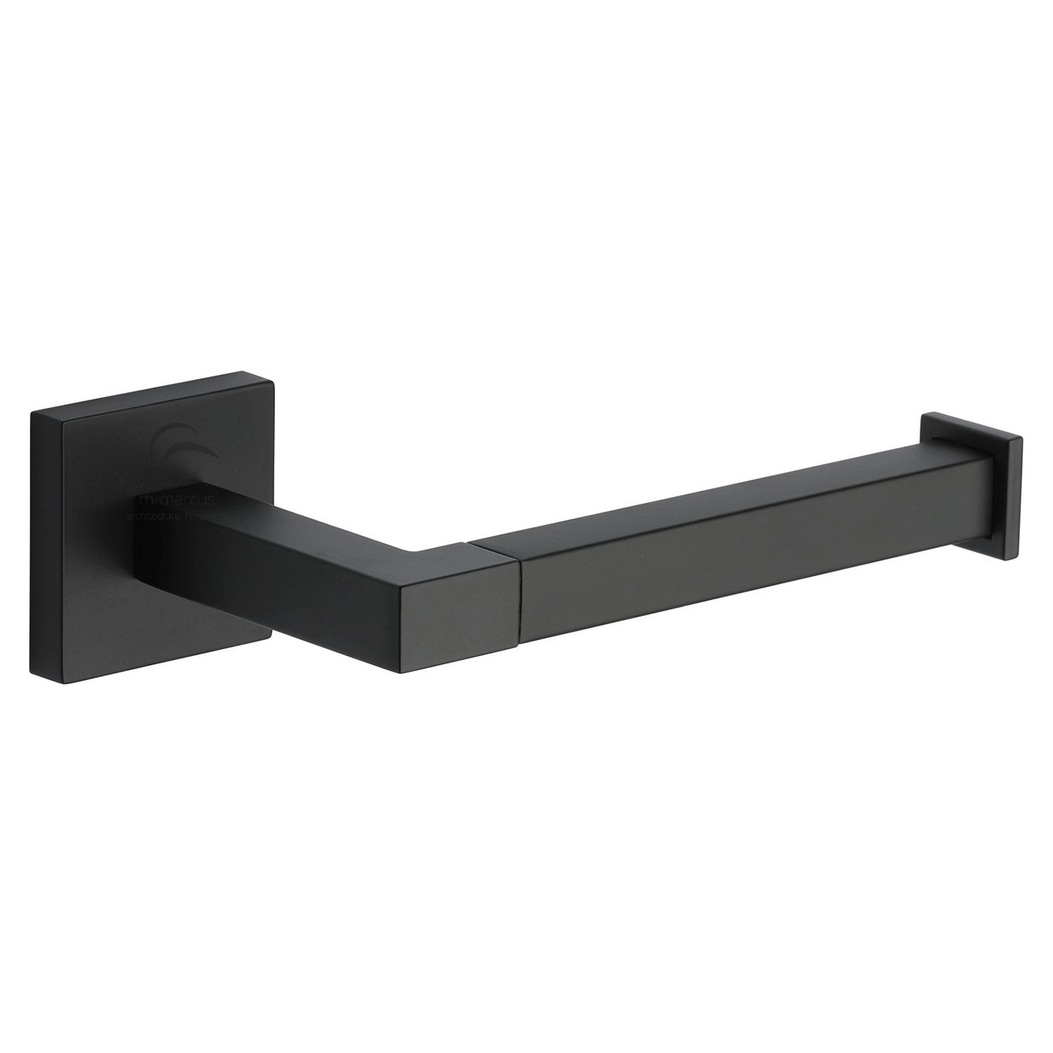 Toilet Roll Holder, Wall Mounted Black finish