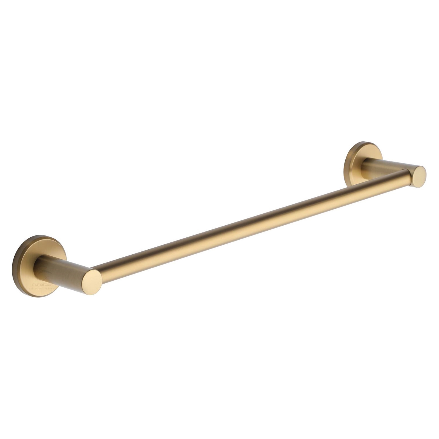 Towel Bar Rail, Wall Mounted for Bathroom and Kitchen 45cm Satin Brass