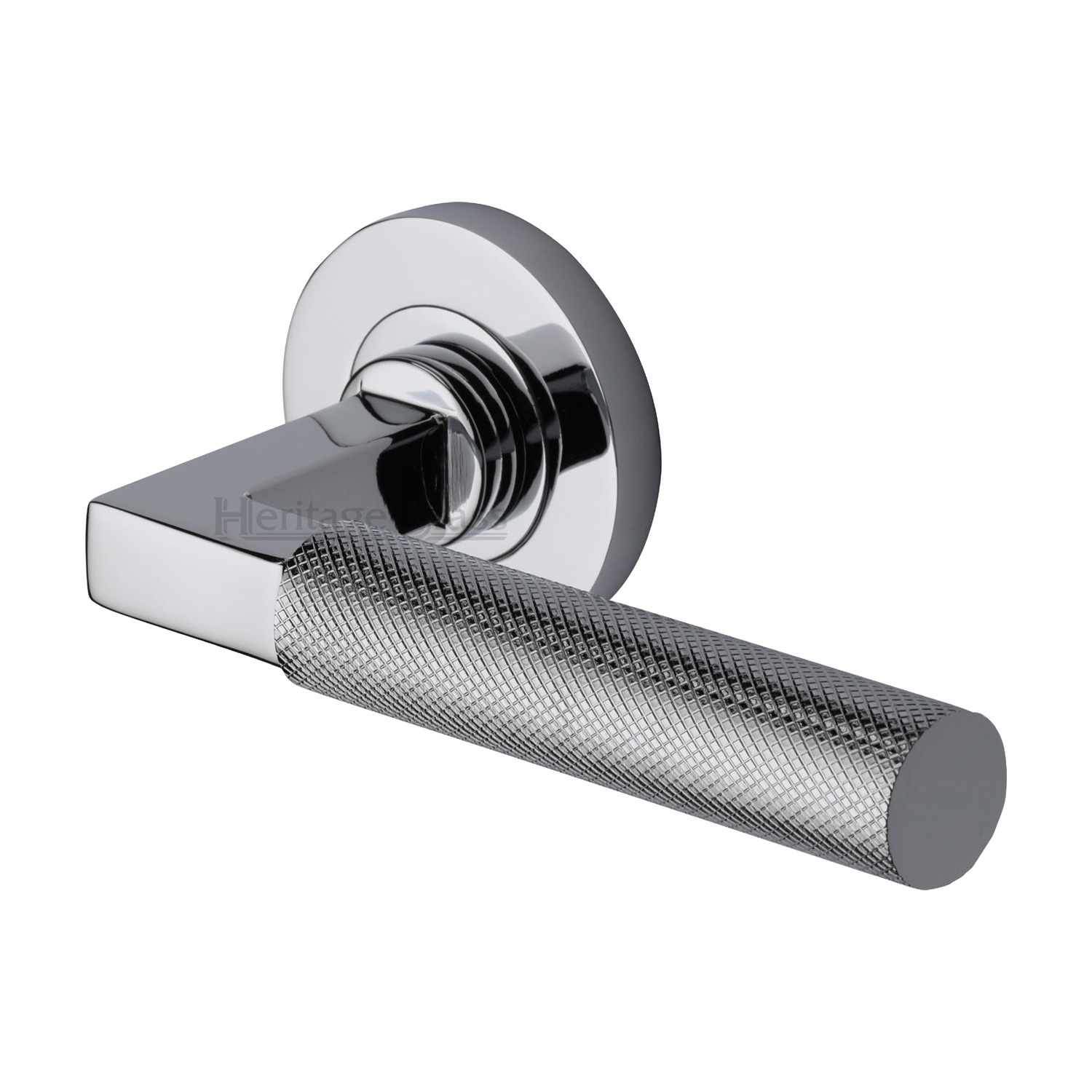 m-marcus.com offers Heritage Brass Door Handle Lever on Rose Signac ...