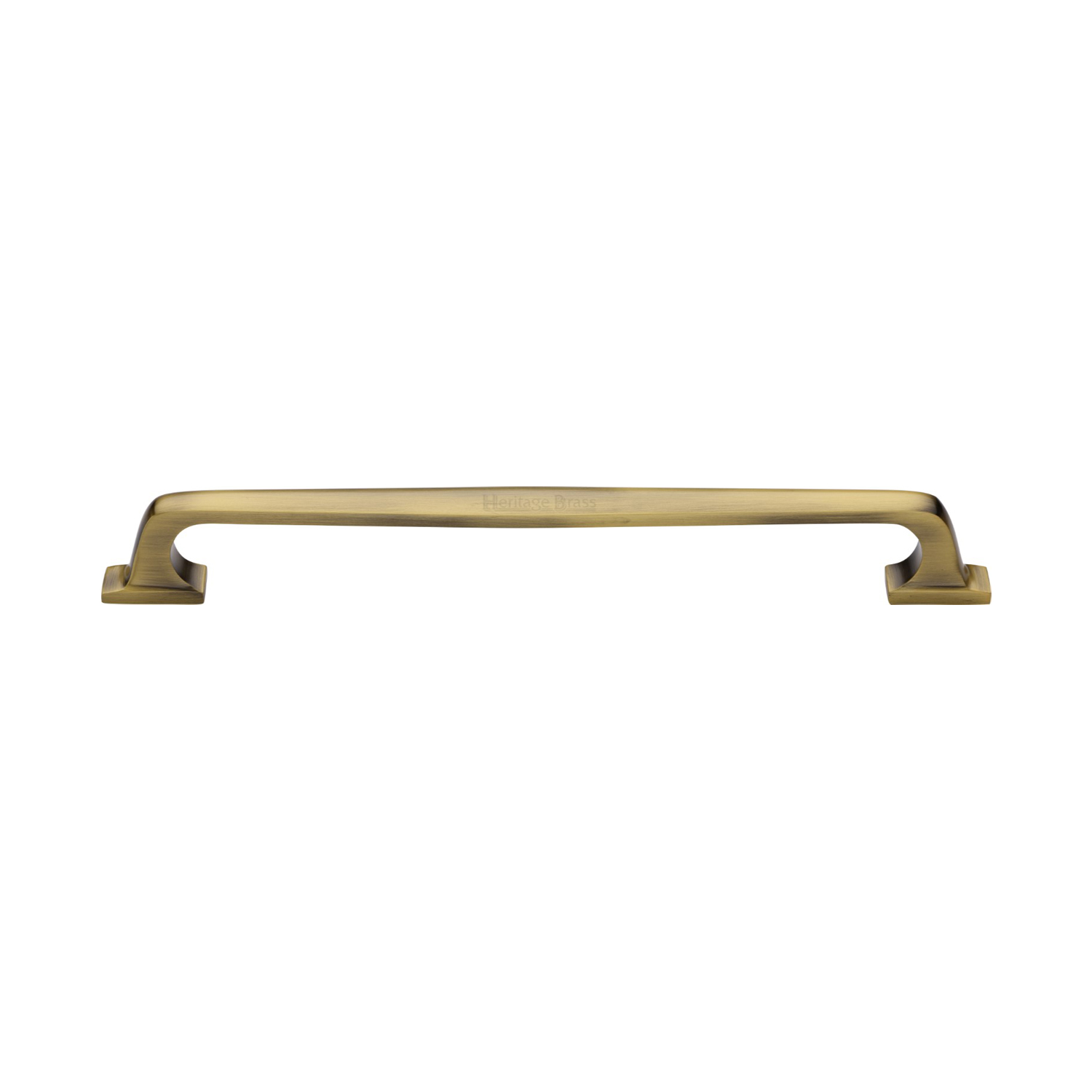 Heritage Brass Door Pull Handle Durham Design 305mm Antique Brass Finish