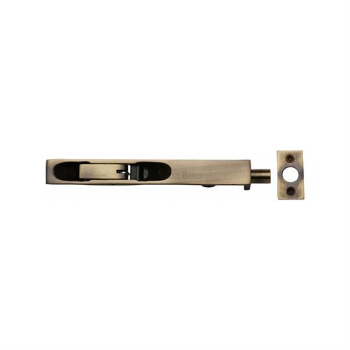 Solid Brass Material Door Bolt Flush Fitting C1680 Heritage Brass 