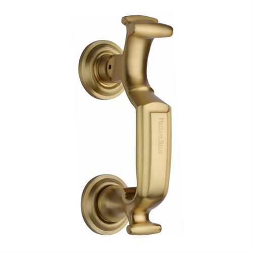 LARGE DOCTOR DOOR KNOCKER ~HEAVY SOLID BRASS~ Quality Classic Traditional Finish 